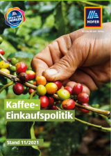 HOFER Österreich: Kaffee Einkaufspolitik