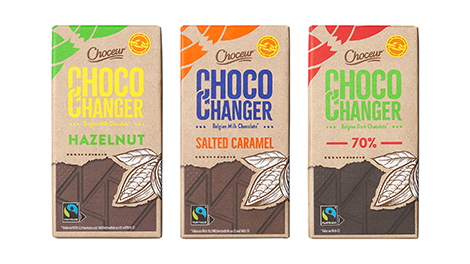 Choco Changer Geschmacksrichtungen