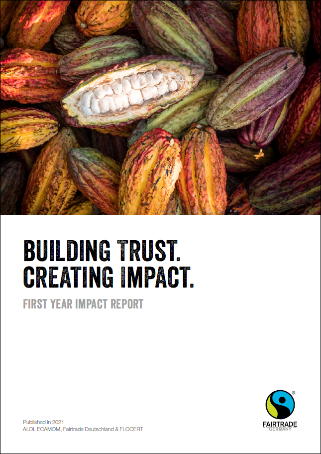 Building trust. Creating impact. First Year Impact Report (Englisch)