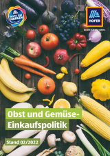 HOFER Österreich: Obst und Gemüse-Einkaufspolitik