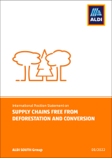 International Position Statement for Supply Chains free from Deforestation and Conversion