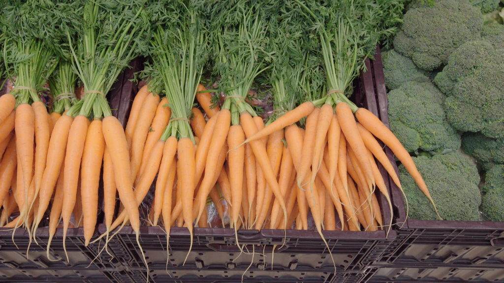 Unpacked carrottes