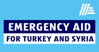 Emergency aid for Turkey and Syria
