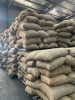 Raw cashew nuts in warehouse